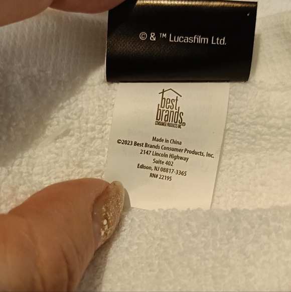 ❣️Disney Star Wars Grogu Baby Yoda 2-pack Valentine's Day kitchen towels - Picture 6 of 6